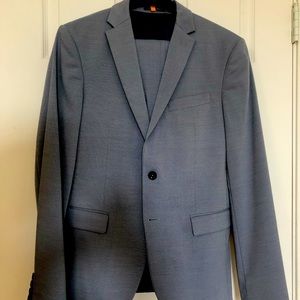 Zara Light Blue Suit